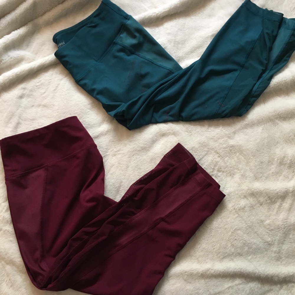 💕2/$10💕2PAIR Capri Leggings